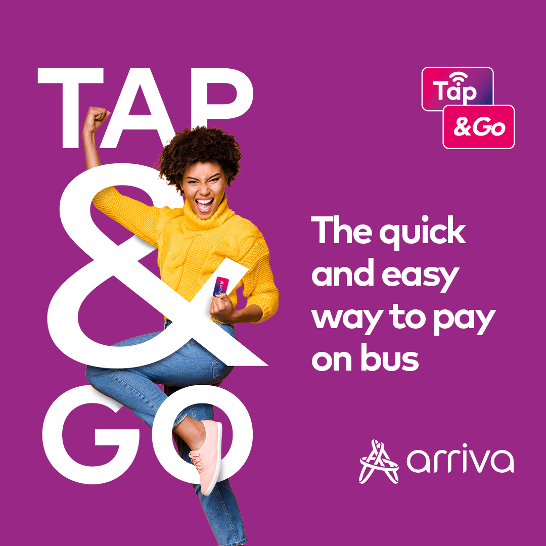 Tap and Go onboard Arriva in the Liverpool City Region from 30th