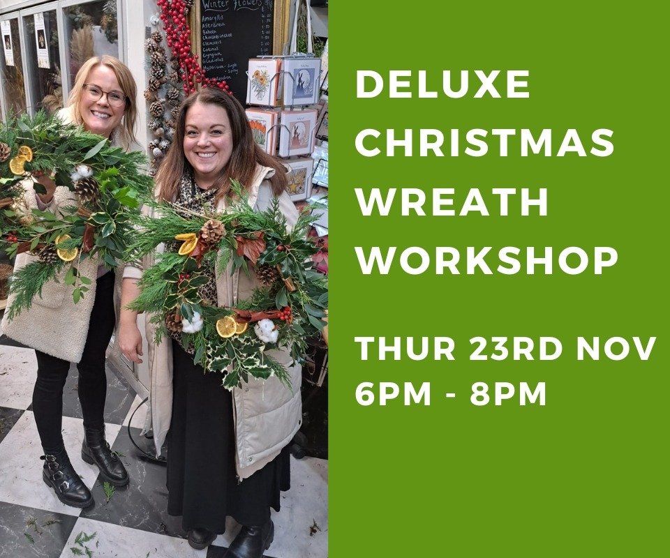 Deluxe Christmas Wreath Making Class Liverpool Chamber of Commerce
